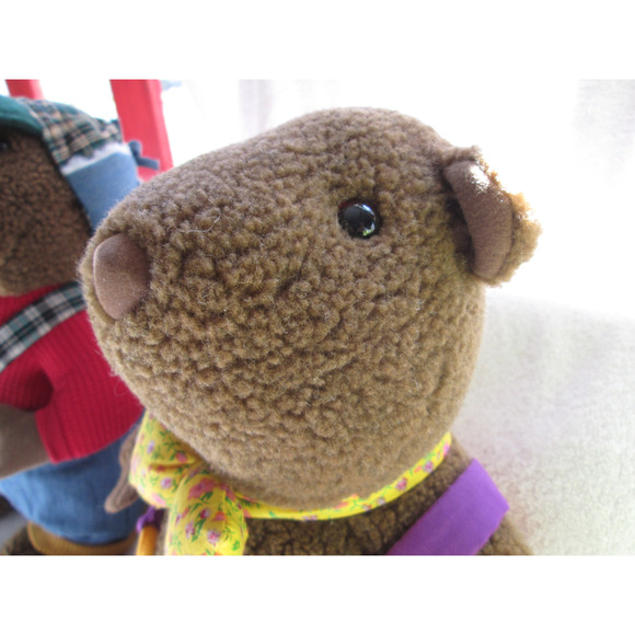 Groundhogs Hallmark Storybook Friends Granville, two, Crayola, 1997, 12" - Picture 3 of 11